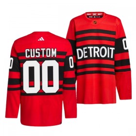Detroit Red Wings tröja Customized Adidas 2022-23 Röd Reverse Retro 2.0 Authentic - NHL Tröjor Herr